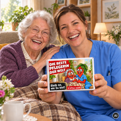 Die schärfste Pflegerin der Welt - Ein witziges Geschenk!