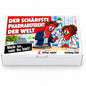 Der schärfste Pharmareferent der Welt – Geschenkbox Vorderansicht
