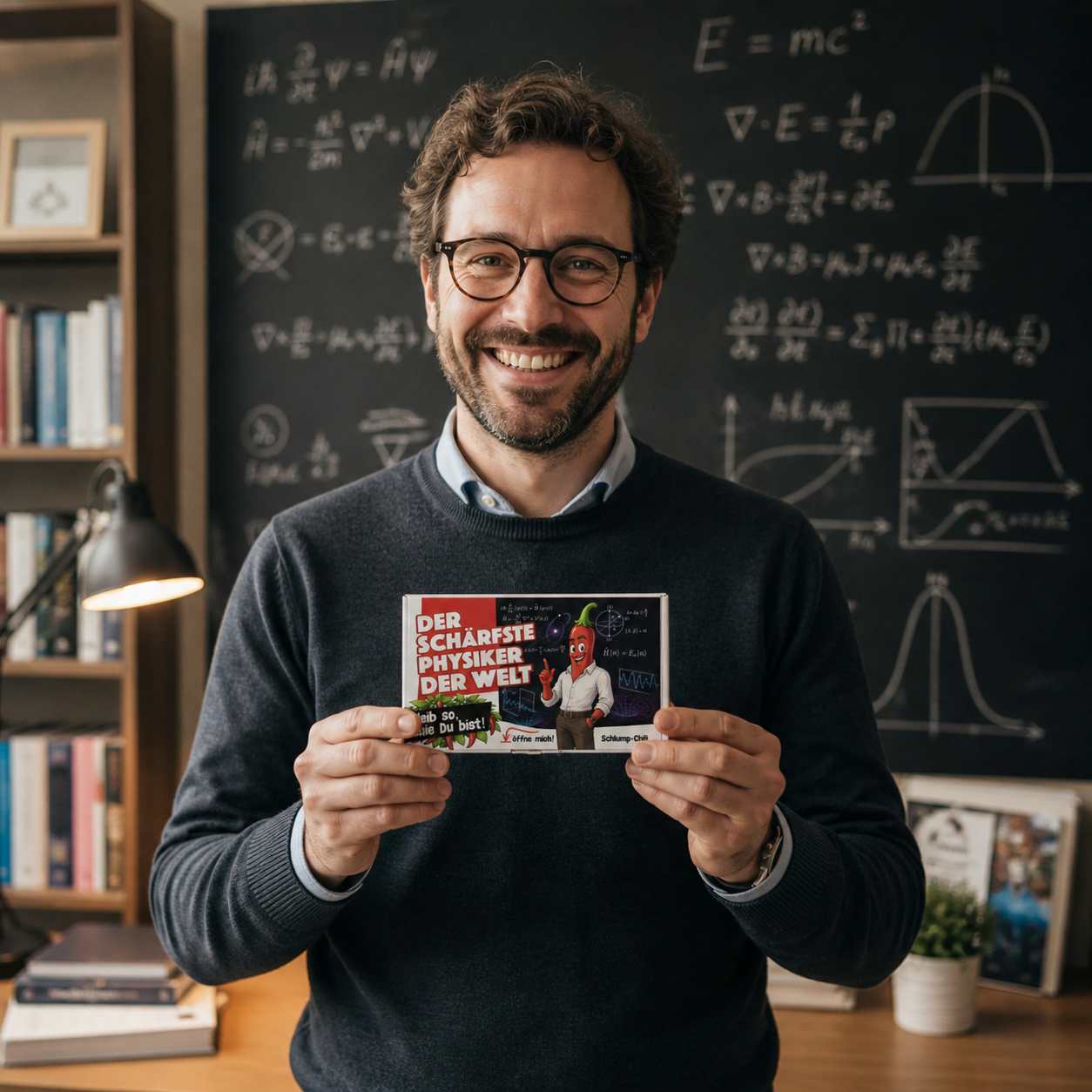 Der schärfste Physiker der Welt 👨‍🔬 Ein witziges Physik Geschenk Set!