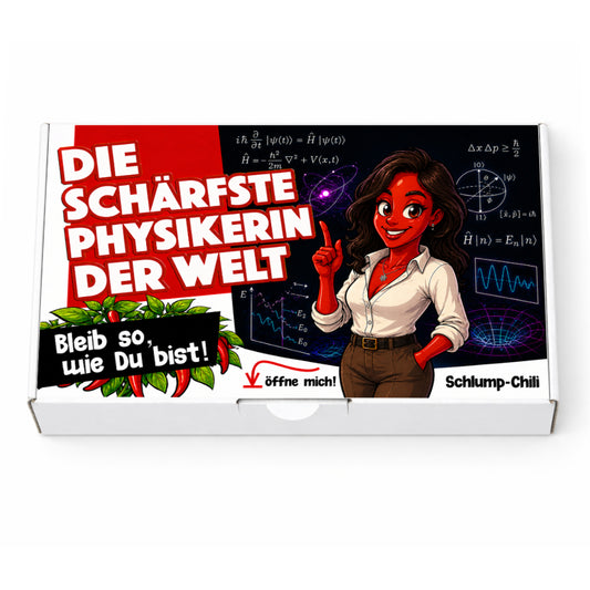 Witziges Geschenk für Physikerin