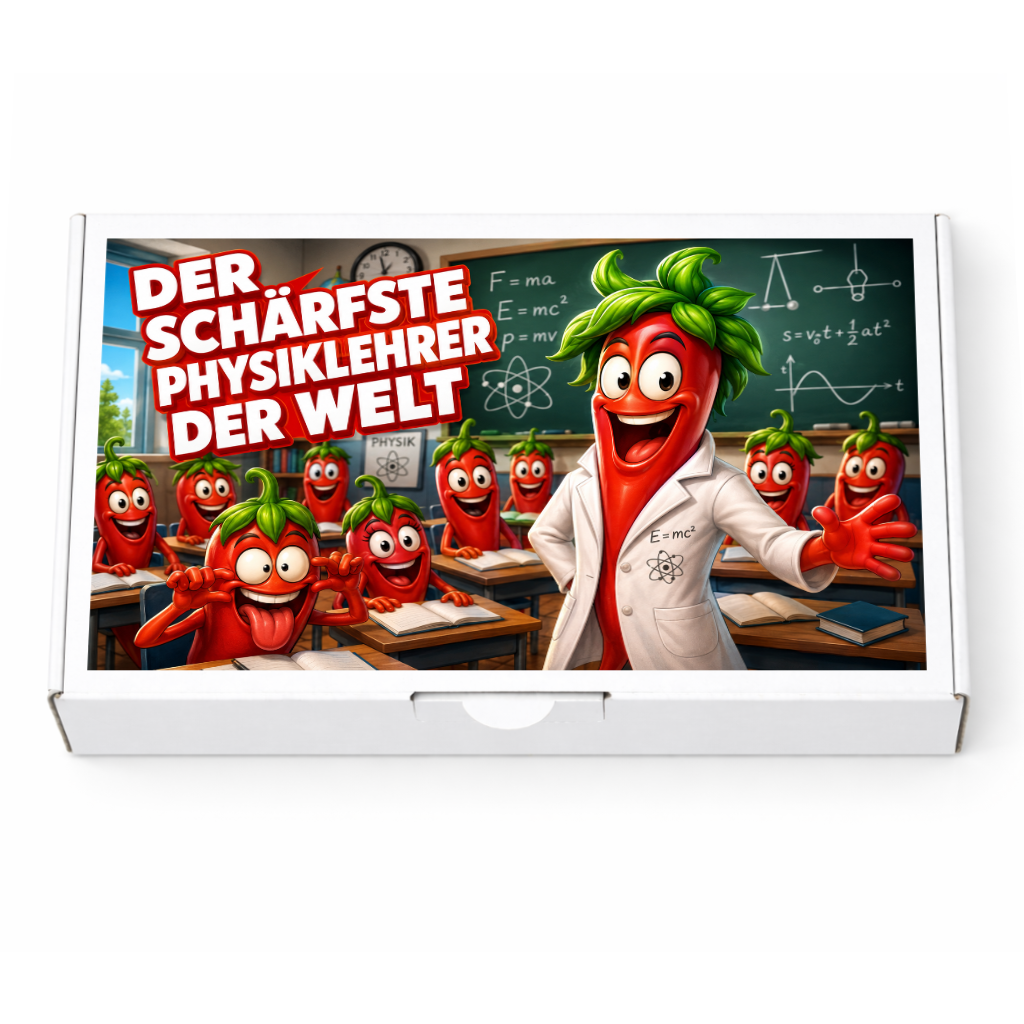 Der schärfste Physiklehrer der Welt - Ein witziges Geschenk