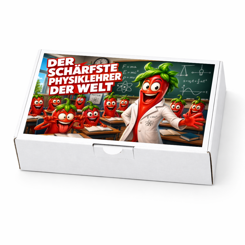 Der schärfste Physiklehrer der Welt - Ein witziges Geschenk