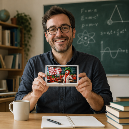 Der schärfste Physiklehrer der Welt - Ein witziges Geschenk