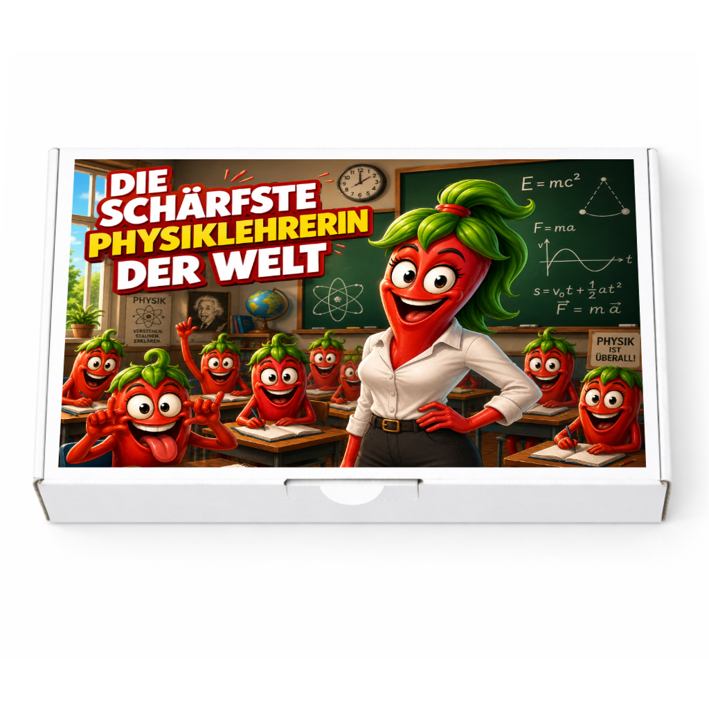 Die schärfste Physiklehrerin der Welt - Ein witziges Geschenk