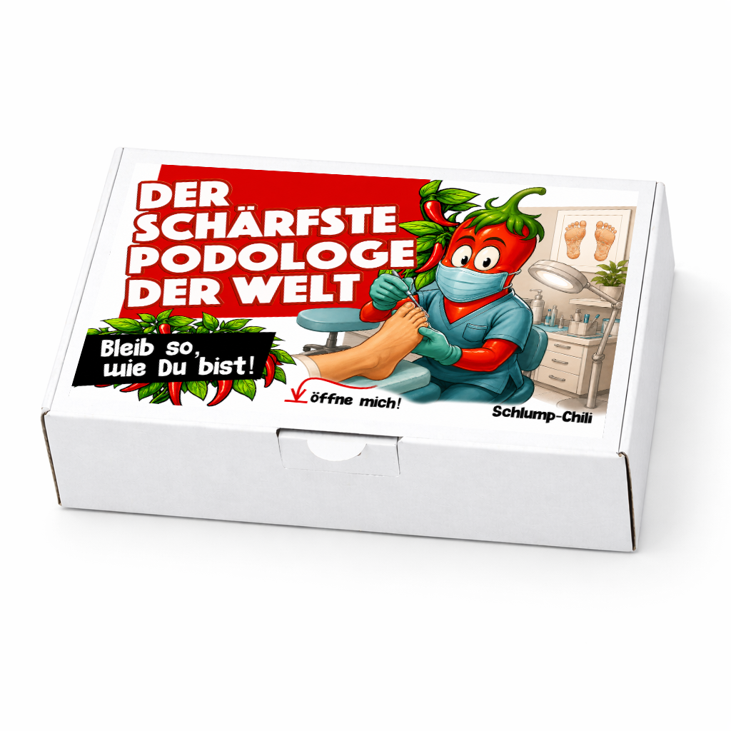 Der schärfste Podologe der Welt Geschenk Set für medizinische Fußpfleger