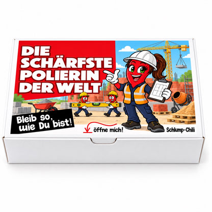 Die schärfste Polierin der Welt – Schachtel frontal