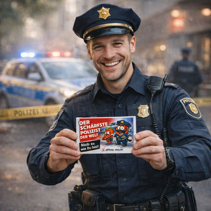 Der schärfste Polizist der Welt - Ein witziges Geschenk!