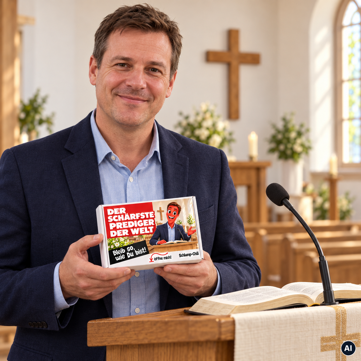 Der schärfste Prediger der Welt - Ein witziges Geschenk!