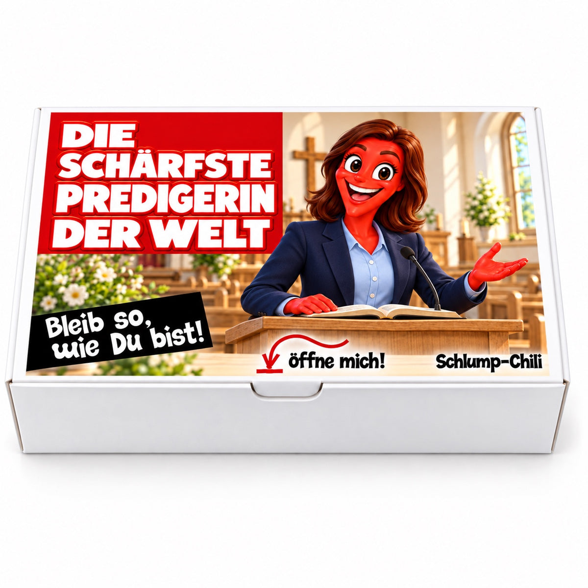 Die schärfste Predigerin der Welt - Ein witziges Geschenk!