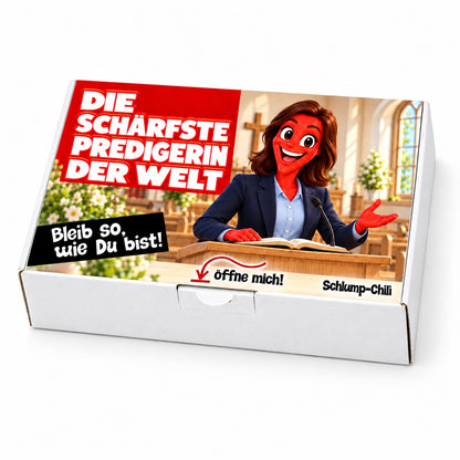 Die schärfste Predigerin der Welt - Ein witziges Geschenk!