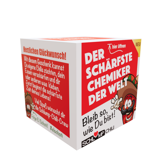 Geschenk für Chemiker 3D Ansicht