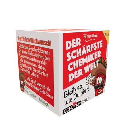 Geschenk für Chemiker 3D Ansicht