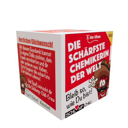 lustiges Geschenk für Chemikerin 3D Ansicht