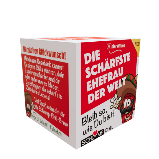 lustiges Geschenk für Ehefrau 3D Ansicht