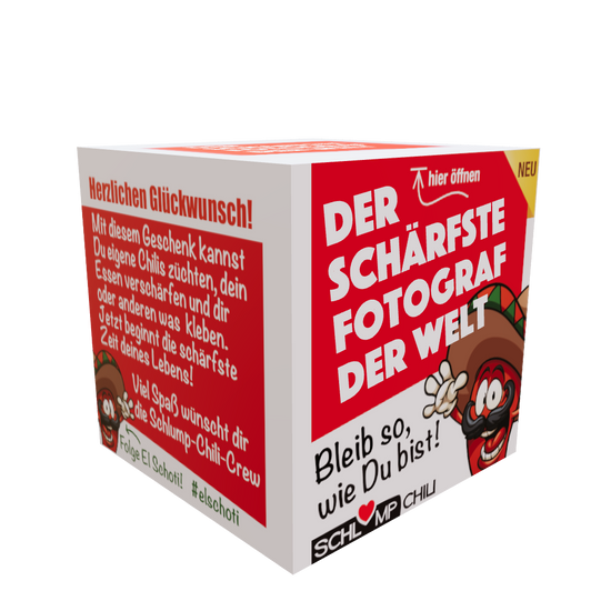 lustiges Geschenk für Fotograf 3D Ansicht