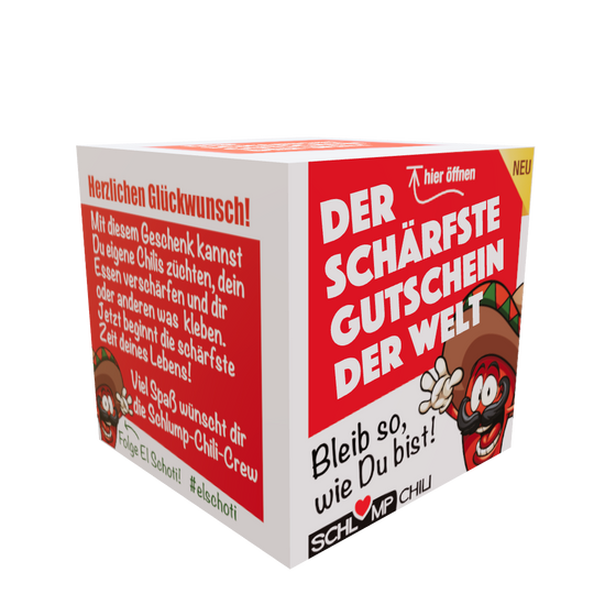 Gutschein Geschenk 3D Ansicht