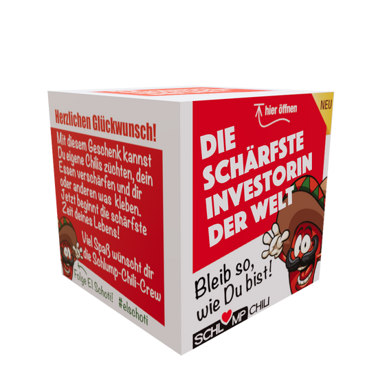 lustiges Geschenk für Investorin 3D Ansicht