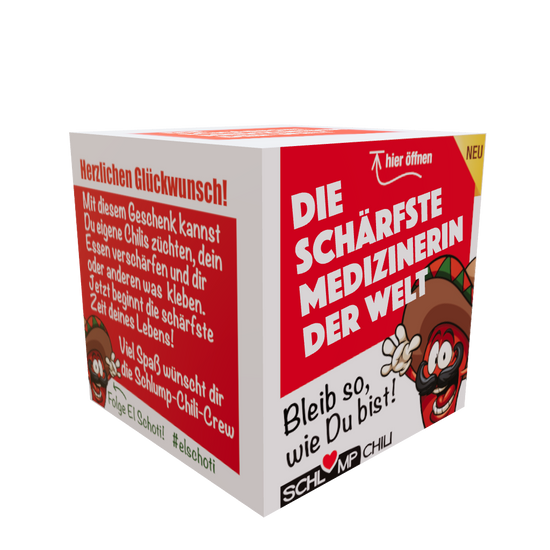 lustiges Geschenk für Medizinerin 3D Ansicht