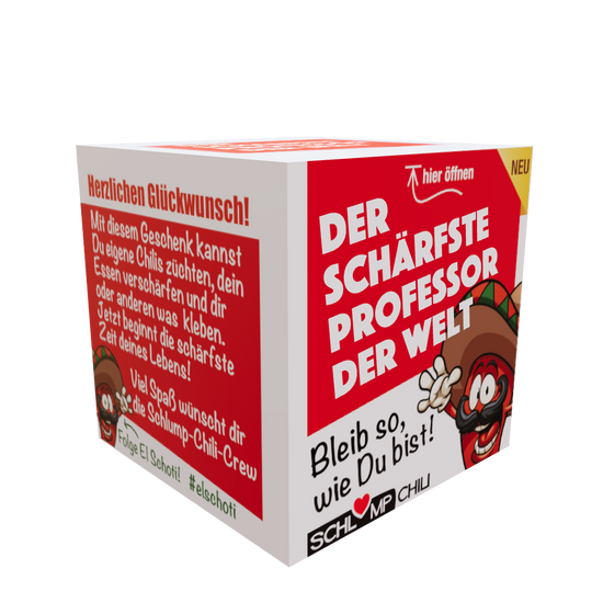 lustiges Geschenk für Professor 3D Ansicht