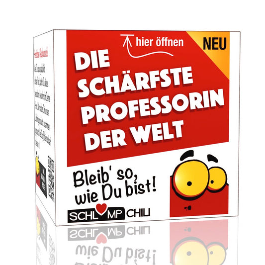 Lustiges Präsent für eine Uni Professorin