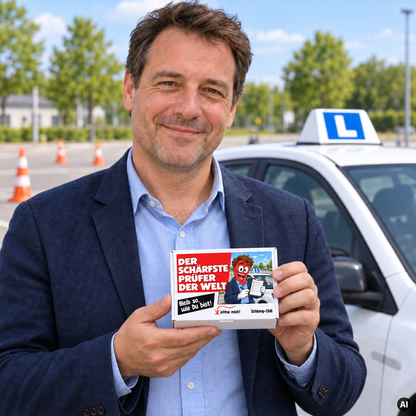 Der schärfste Prüfer der Welt - Ein witziges Geschenk!