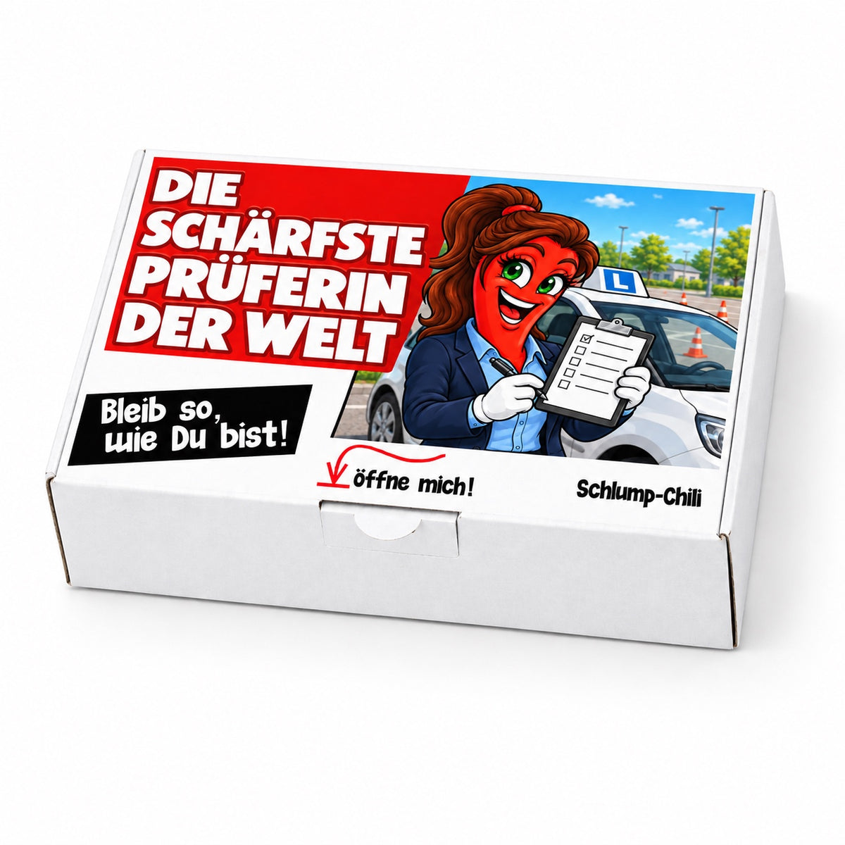 Die schärfste Prüferin der Welt - Ein witziges Geschenk!