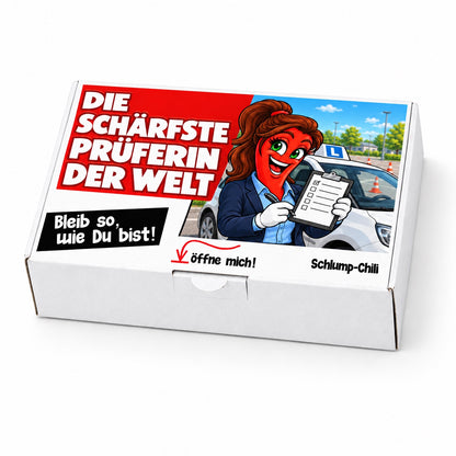 Die schärfste Prüferin der Welt - Ein witziges Geschenk!