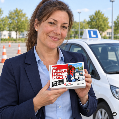 Die schärfste Prüferin der Welt - Ein witziges Geschenk!