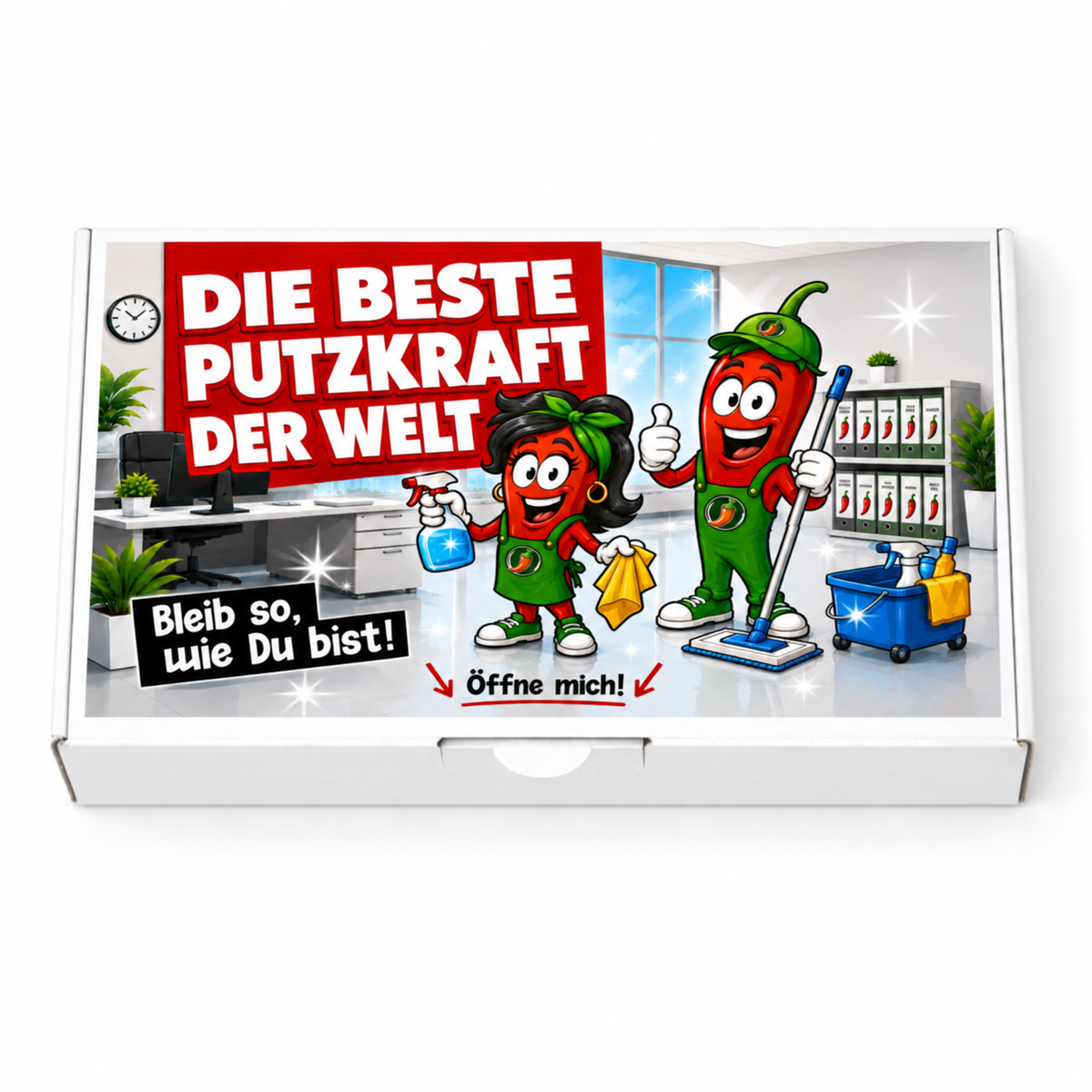 Die beste Putzkraft der Welt Geschenkset