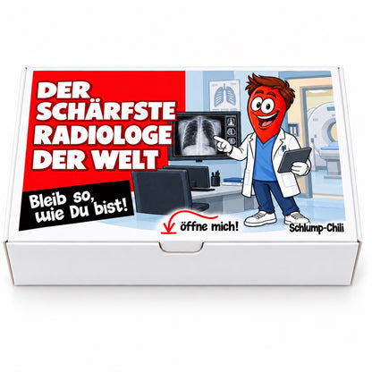 Der schärfste Radiologe der Welt – Geschenkschachtel frontal