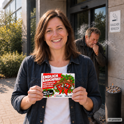 Nichtraucher Geschenk - Endlich Rauchfrei!