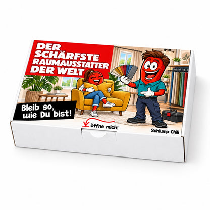 Der schärfste Raumausstatter der Welt – Schachtel schräg