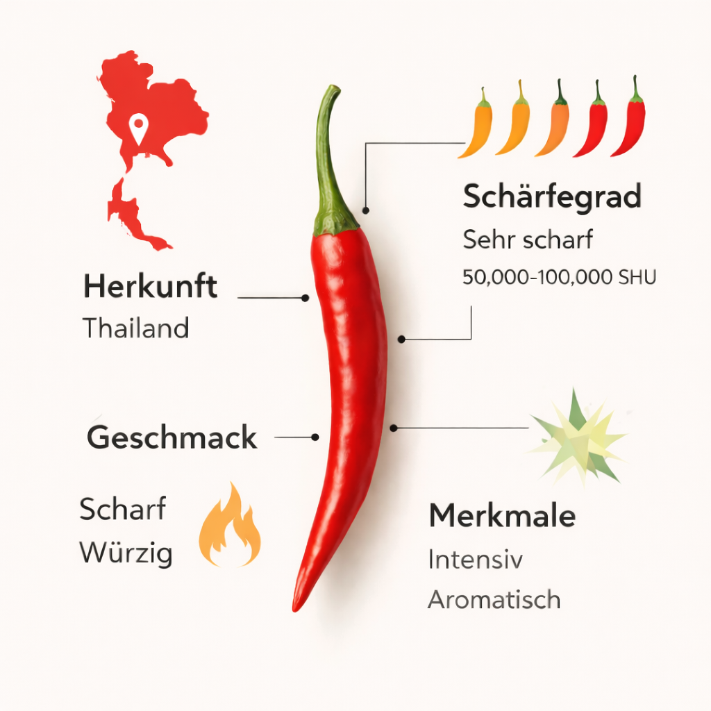 I LIKE TO RAWIT RAWIT - eingelegte Thai Chilis (100ml)