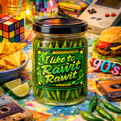 I LIKE TO RAWIT RAWIT - eingelegte Thai Chilis (100ml)