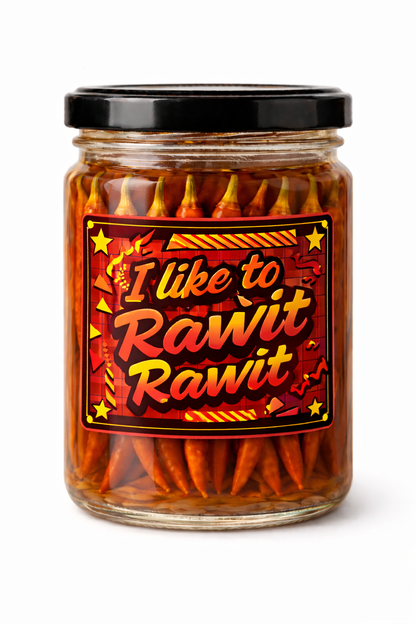 I LIKE TO RAWIT RAWIT - eingelegte Thai Chilis (100ml)