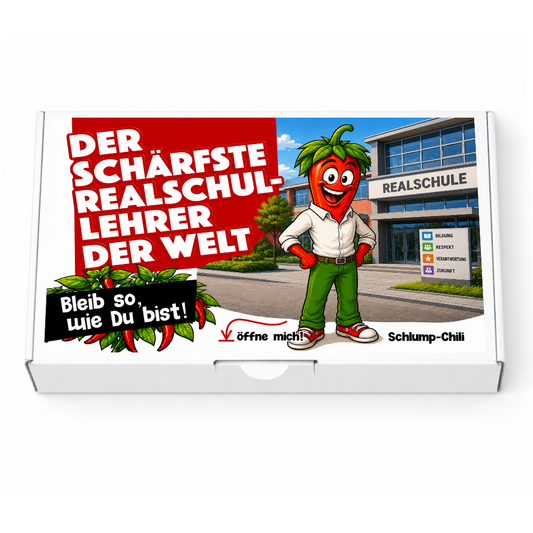 Der schärfste Realschullehrer der Welt - Ein witziges Geschenk