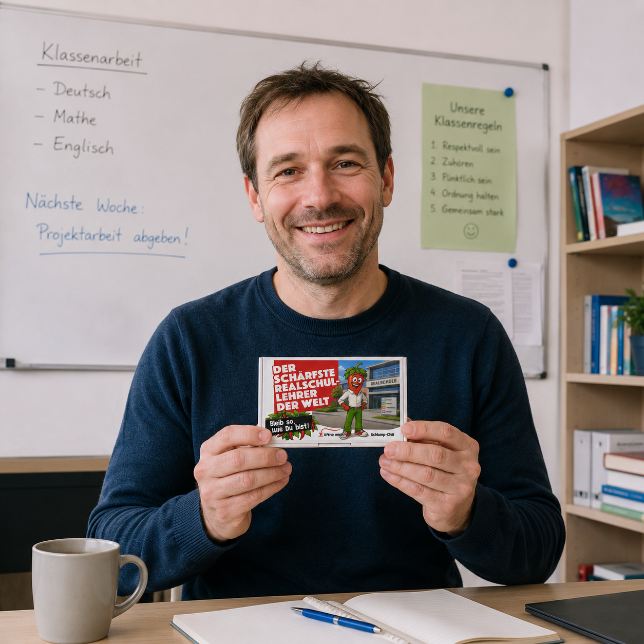 Der schärfste Realschullehrer der Welt - Ein witziges Geschenk
