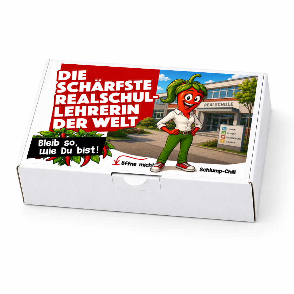 Die schärfste Realschullehrerin der Welt - Ein witziges Geschenk