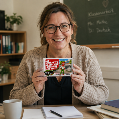 Die schärfste Realschullehrerin der Welt - Ein witziges Geschenk