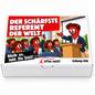 Der schärfste Referent der Welt – Geschenkbox Vorderansicht