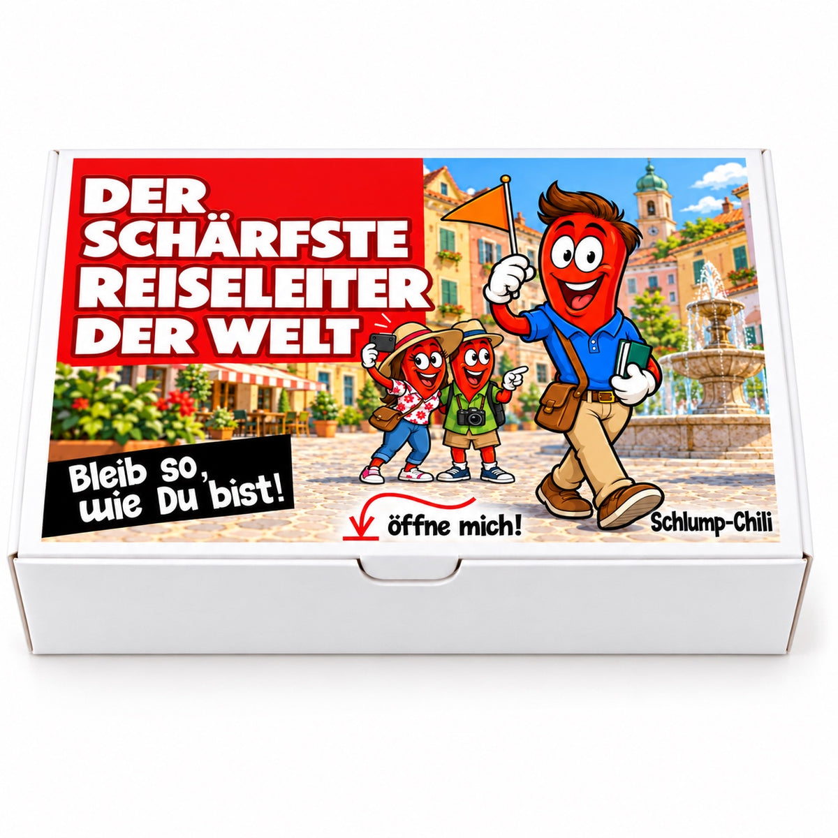 Der schärfste Reiseleiter der Welt – Schachtel frontal
