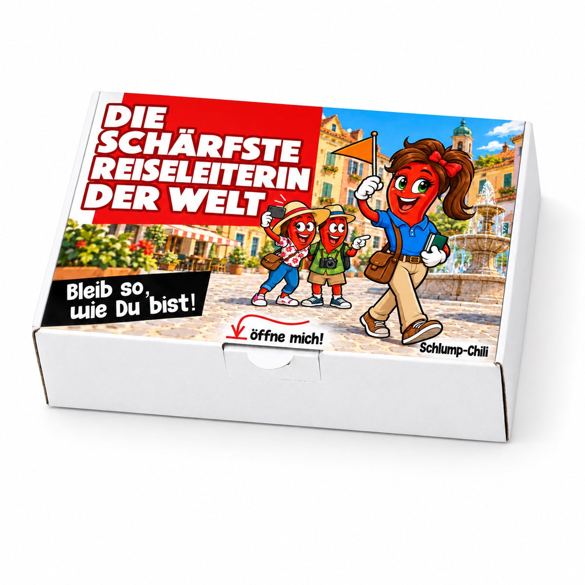 Die schärfste Reiseleiterin der Welt – Schachtel schräg