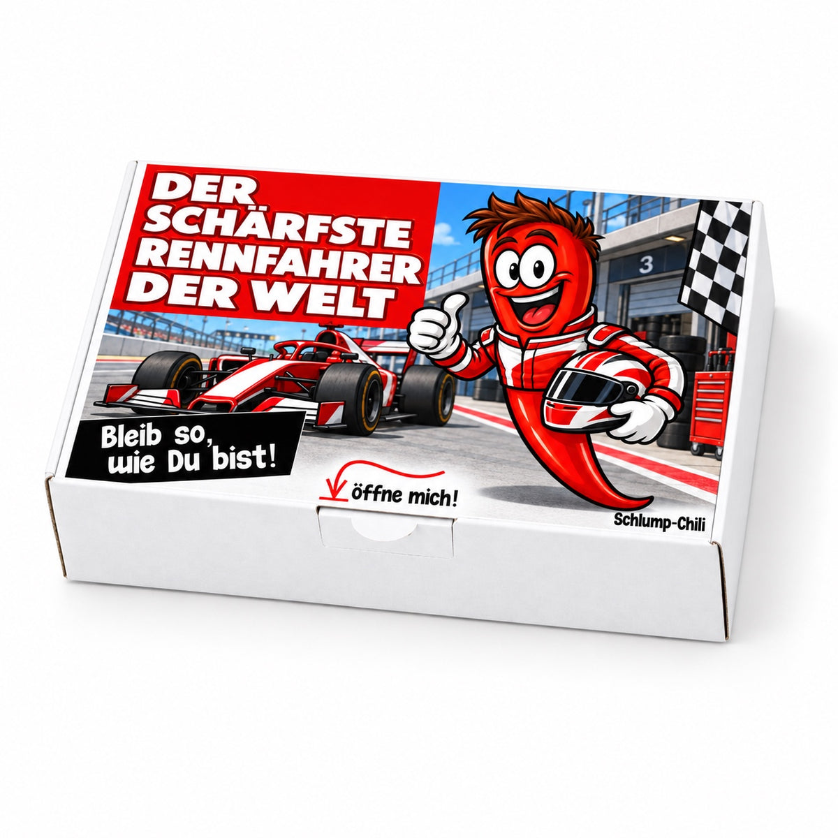 Der schärfste Rennfahrer der Welt - Ein witziges Geschenk!