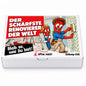 Der schärfste Renovierer der Welt – weiße Geschenkbox, Vorderansicht