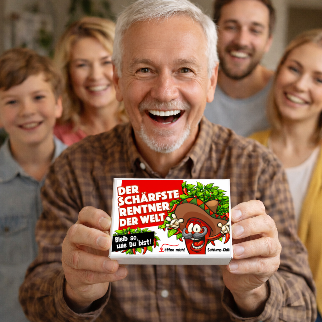 Der schärfste Rentner der Welt - Ein witziges Geschenk!