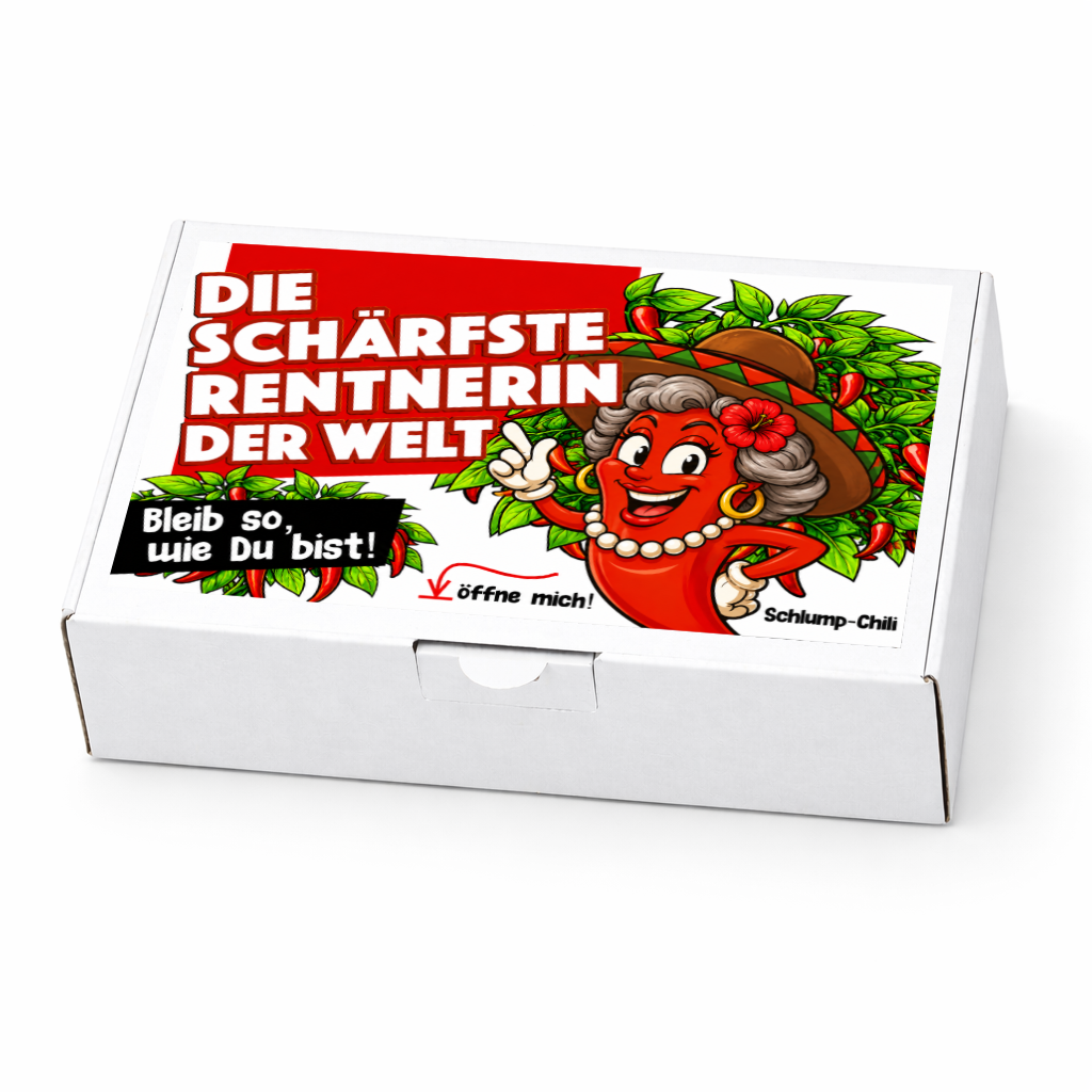Die schärfste Rentnerin der Welt - Ein witziges Geschenk!