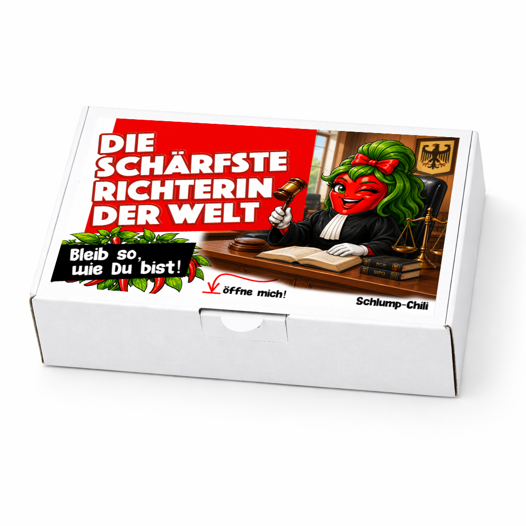 Die schärfste Richterin der Welt Geschenk Set für Juristen