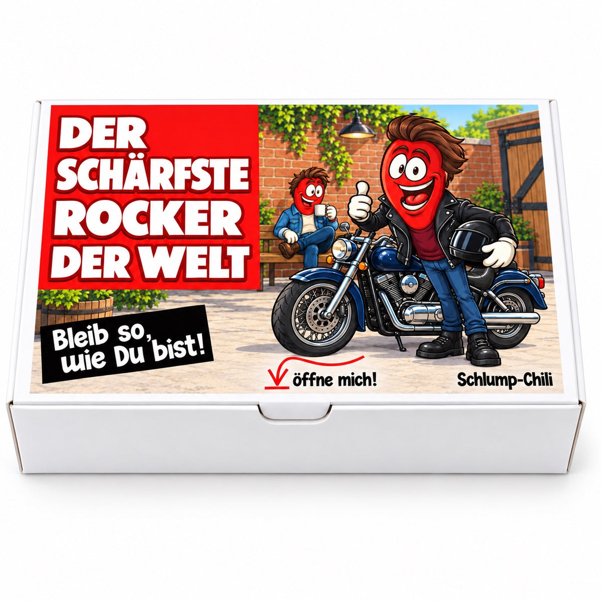 Der schärfste Rocker der Welt – Vorderansicht