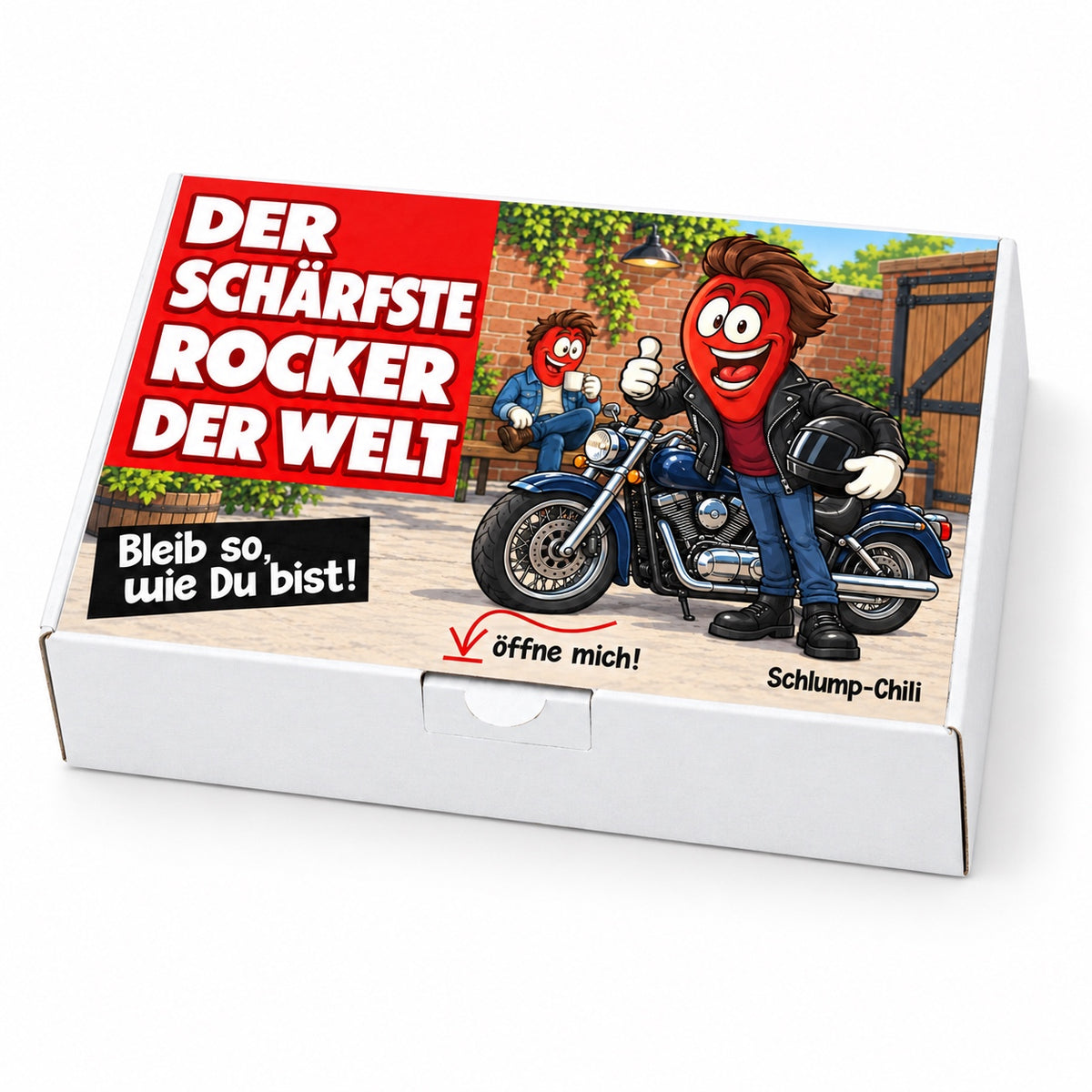Der schärfste Rocker der Welt – Schrägansicht