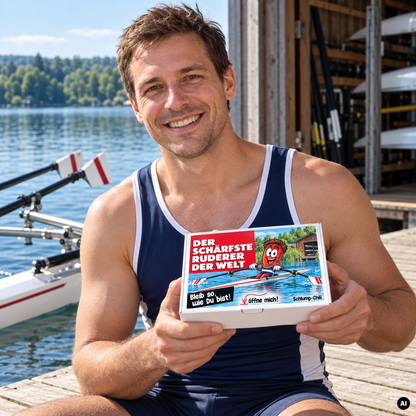 Der schärfste Ruderer der Welt - Ein witziges Geschenk!